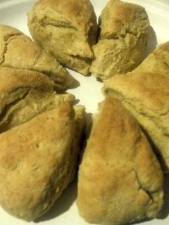 A picture of Pumpkin Scones.
