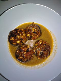 Una foto de Champiñones rellenos