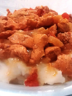 A picture of Chicken Fajitas Mashed Potatoes.