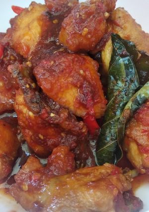 Foto resep Ayam kecap pedas manis