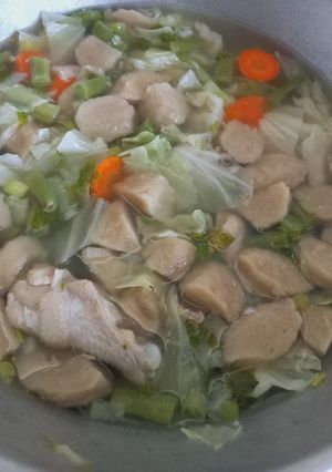Foto resep Sup Ayam Bakso