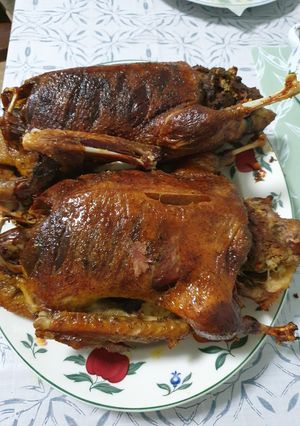 Töltött kacsa recept fotója