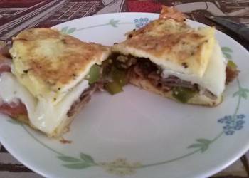 How to Cook Yummy Deans Bowtie Steak Egg And Cheese Omelet