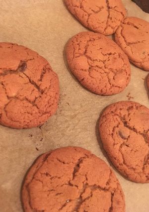 A picture of Millie's cookies recipe.