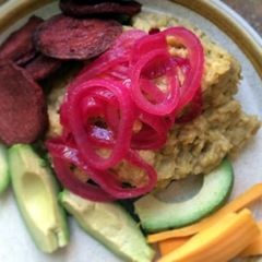 A picture of Dominican Mangu.