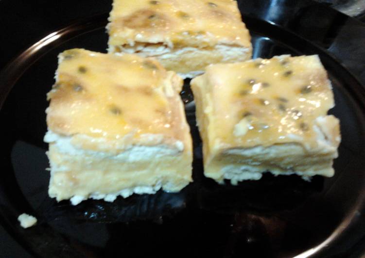 Ladybirds Aussie Vanilla Slice . Ladybirds Aussie Vanilla Slice .