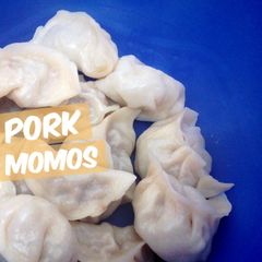 DARJEELING PORK MOMOS A picture of DARJEELING PORK MOMOS.