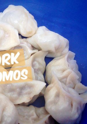 A picture of DARJEELING PORK MOMOS.