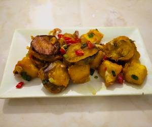 Resep Populer Terong Tahu Cabe Garam Mantul Banget