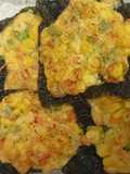 Stuffed Omelet Wrapped in Seaweed (For Kids 2 Years and Up)