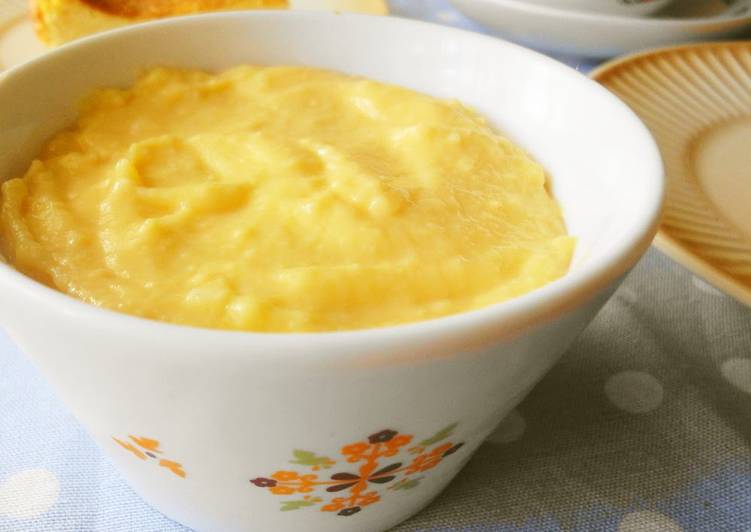 Recipe: Yummy Microwaved Custard Cream