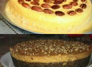 Una foto de Pastel imposible o Chocoflan