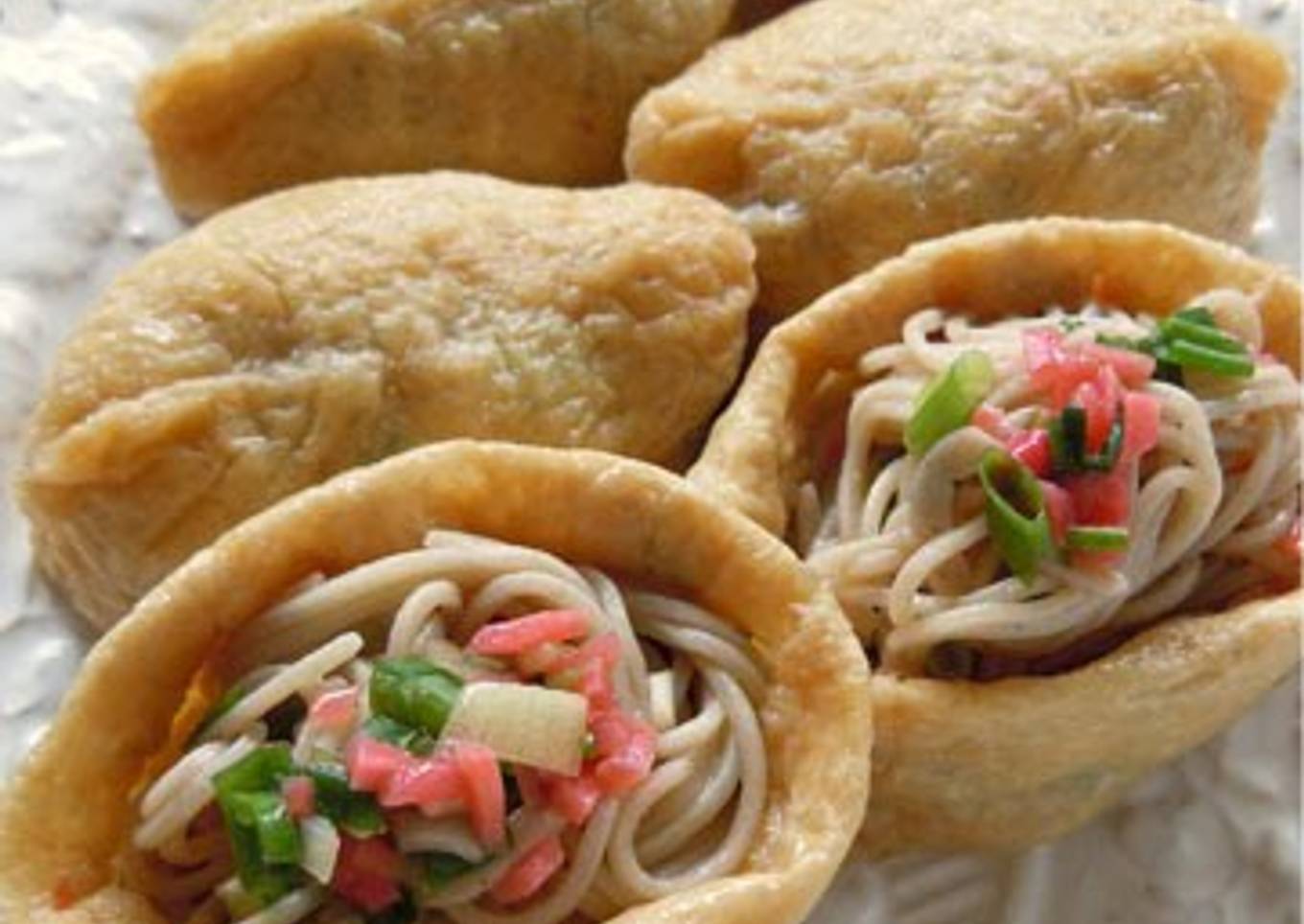 Macrobiotic Soba Inari Sushi