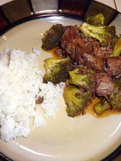 A picture of Beef and broccoli crock pot.