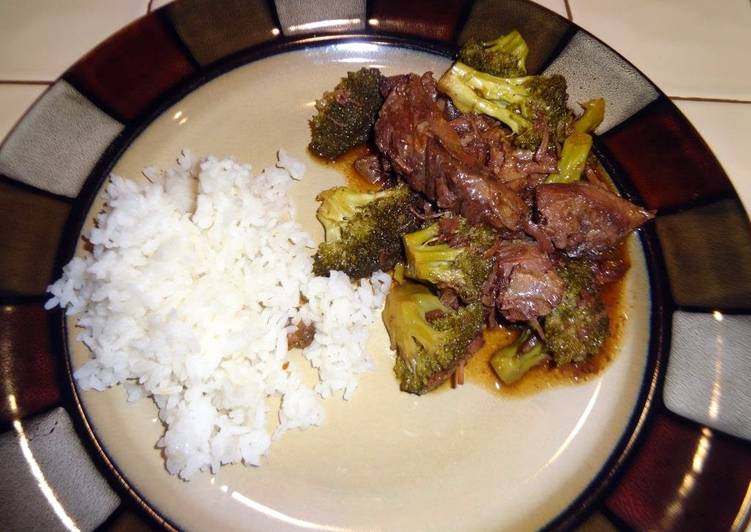 Easiest Way to Prepare Super Quick Homemade Beef and broccoli crock pot