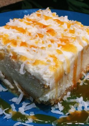 Una foto de Postre congelado de piña colada
