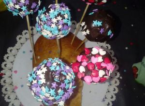 Una foto de Cake pops