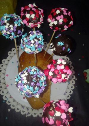 Una foto de Cake pops