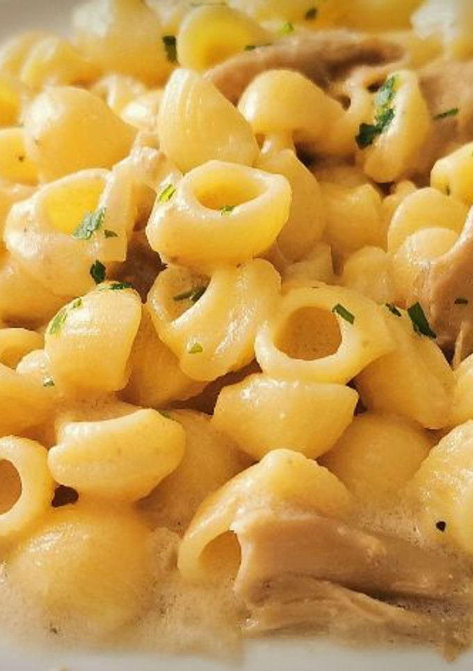 Una foto de Galets con Gírgoles y crema de foie-gras