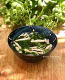 Canh Rau Tập Tàng Nấu Nấm Linh Chi Trắng