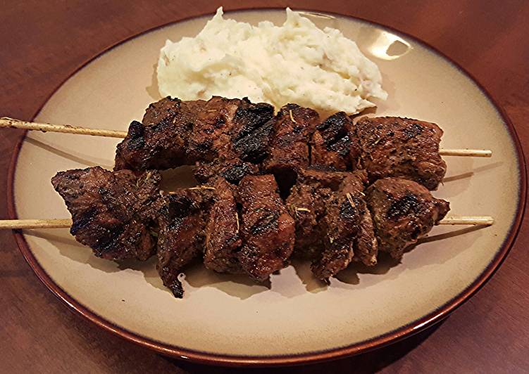 Grilled Pork Kabobs