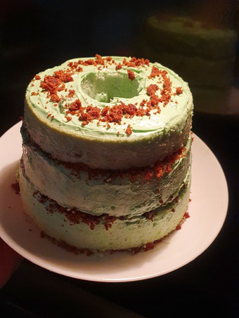 Langkah Mudah untuk Menyiapkan Klepon Cloud Cake/ Angel Food Cake, Bisa Manjain Lidah