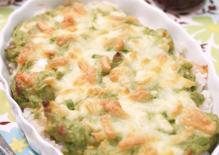 How to Make Recipe of Speedy Avocado Rice Gratin (Doria)