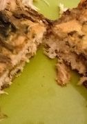 Una foto de Budín de pollo y espinaca