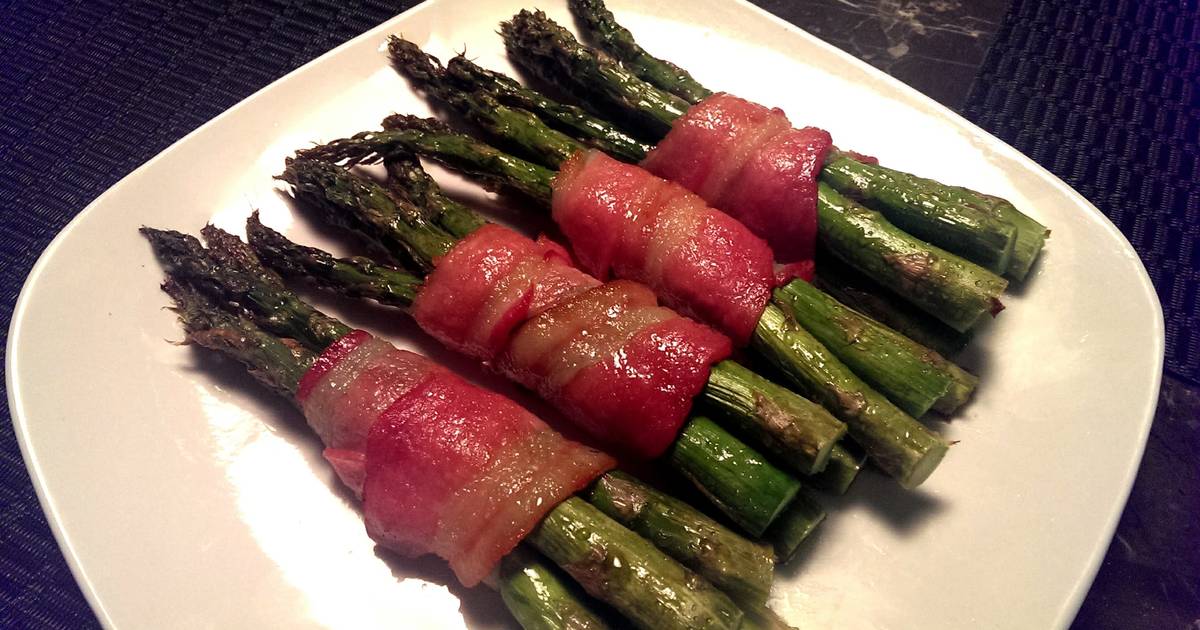 what goes good with bacon wrapped asparagus