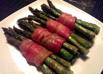 Unique Cuisine Bacon wrapped Asparagus Delicious Perfect