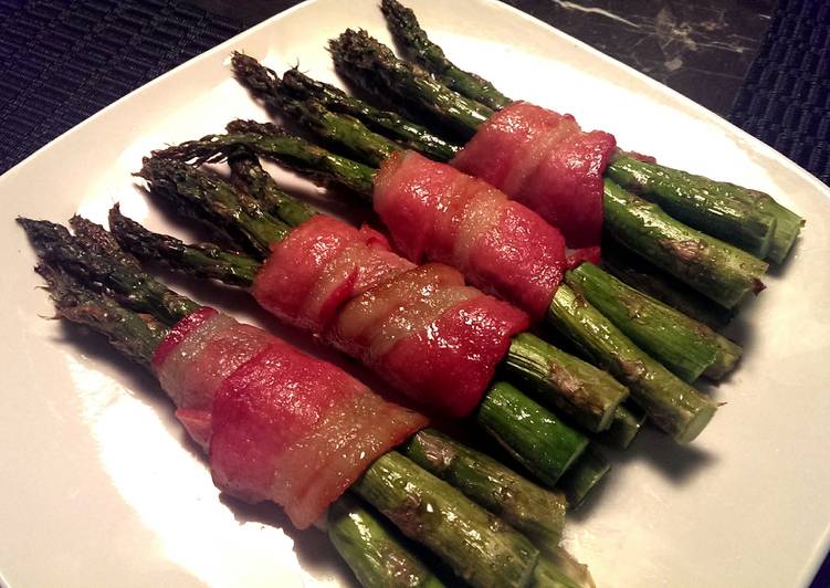 Simple Way to Make Perfect Bacon wrapped Asparagus