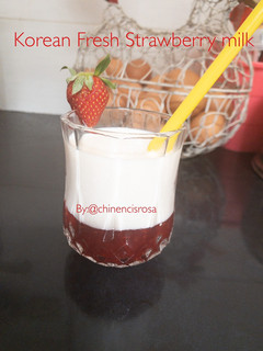 Foto resep Korean strawberry milk