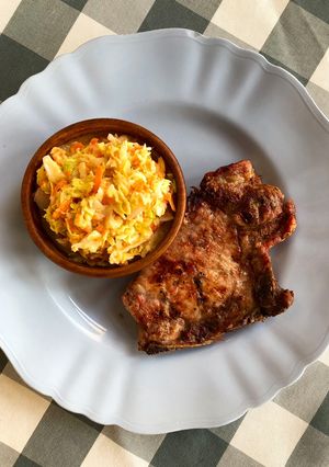 Una foto de Coleslaw (ensalada)