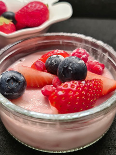 Foto de Panacota de Iogurte e Frutos vermelhos