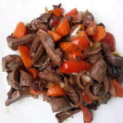 A picture of Stir Fry Pork Heart.