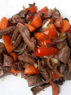 A picture of Stir Fry Pork Heart.