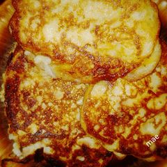 A picture of Loaded Potato Pancakes.