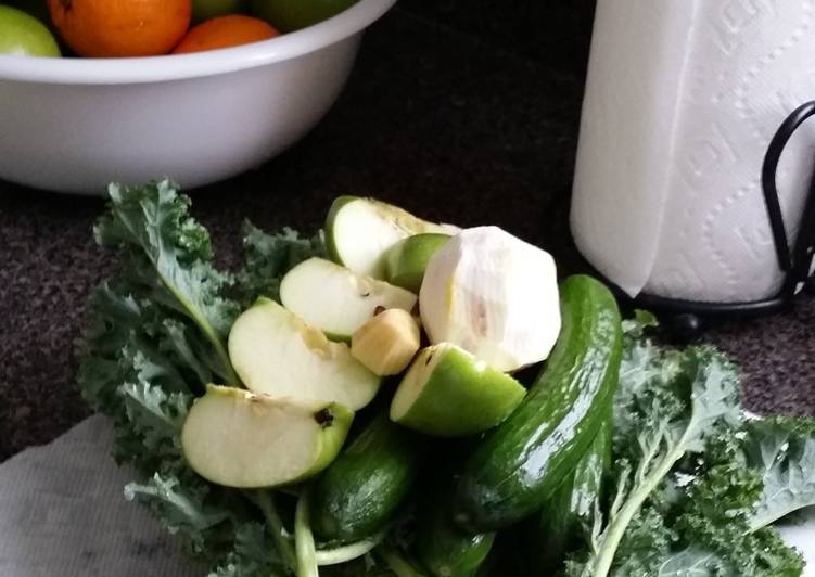 Steps to Make Award-winning My Green Juice