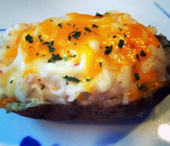 Ultimate Cooking Recipe Irvixens Easy Ranch N Bacon Double Stuffed Potatoes Delicious Simple
