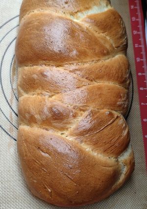 Fonott kalács sós recept fotója