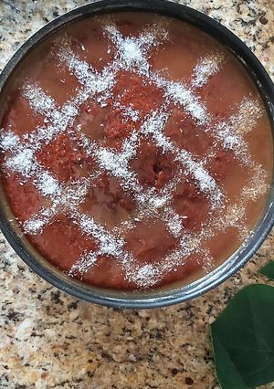 صورة لوصفة كيكة رب التمر