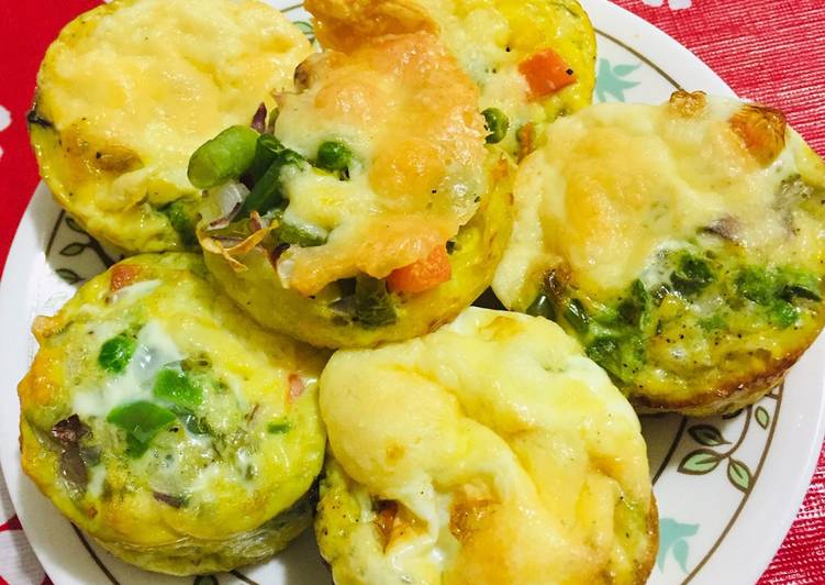 Simple Way to Make Quick Potato with Egg muffin