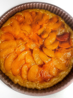 Foto principal de Tarta tatín de melocotón