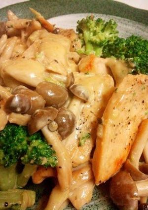 A picture of Pan-fried Chicken with Miso and Mayonnaise.