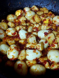 Foto resep Balado Telur Puyuh dan Tahu