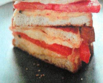 Popular Cuisine Grilled Cheese  Tomato W Chipotle Mayo FC Very Delicious