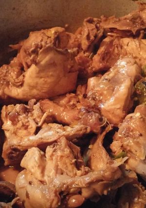 A picture of Chilli vinegar chicken.