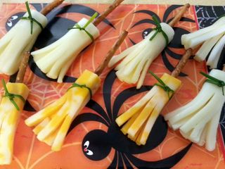 Halloween Witches Broom Stick Treats