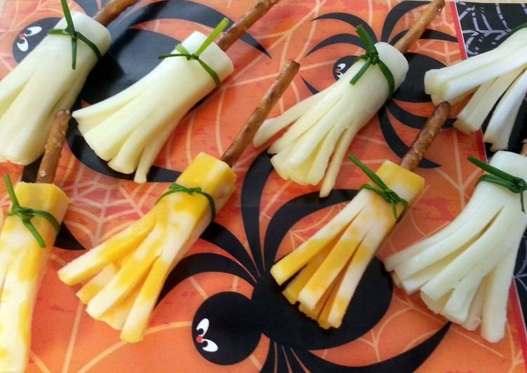 Easiest Way to Prepare Homemade Halloween Witches Broom Stick Treats