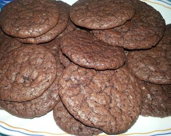 Unique Recipe Chocolate chewy oatmeal cookies Very Delicious